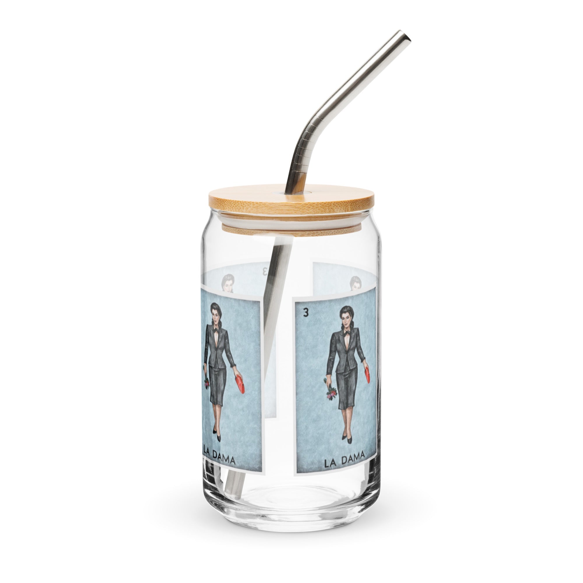 Can-shaped glass